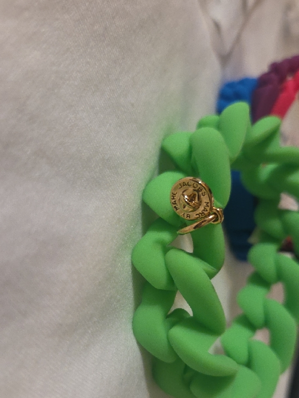 Marc Jacobs Silicone Chain Bracelets - Picture 11 of 12